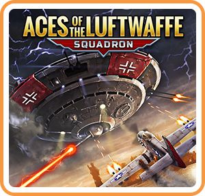 Aces of the Luftwaffe: Squadron box art for Nintendo Switch